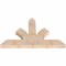 Ekena Millwork Richland Smooth Timber Gable Bracket, Douglas Fir, 48"W x 30"H x 3 1/2"D x 5 1/2"F, 15/12 Pitch GBW048X30X0406RIC00SDF - alternate 5